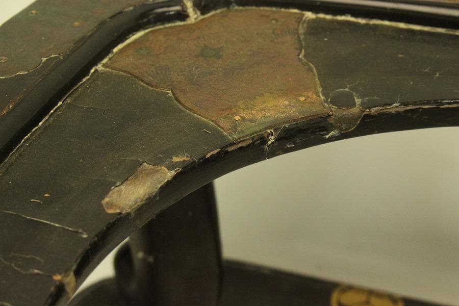 古美術 徳川 三つ葉葵紋 瓶掛 火鉢 大名火鉢(ZE479)