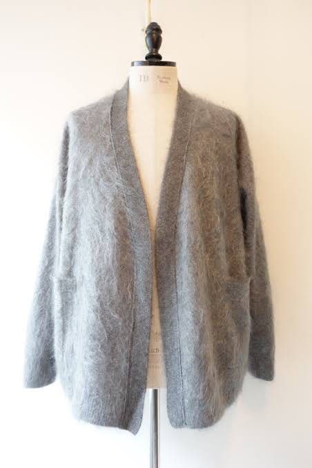 新品未使用　maatee&sons no B cardigan グレー　サイズ3