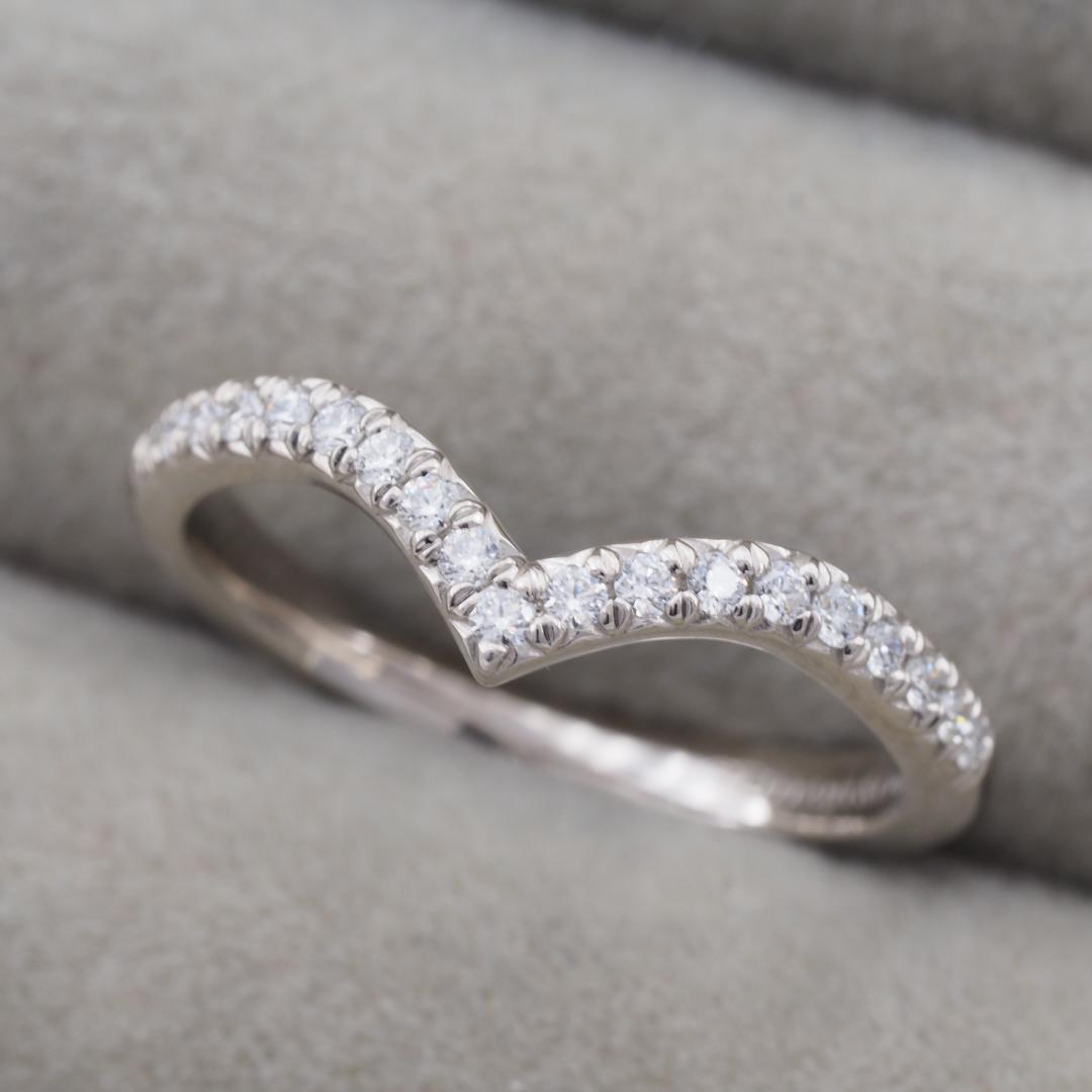 ティファニー リング ダイヤ ソレストV ハーフエタニティ 10号 Pt950