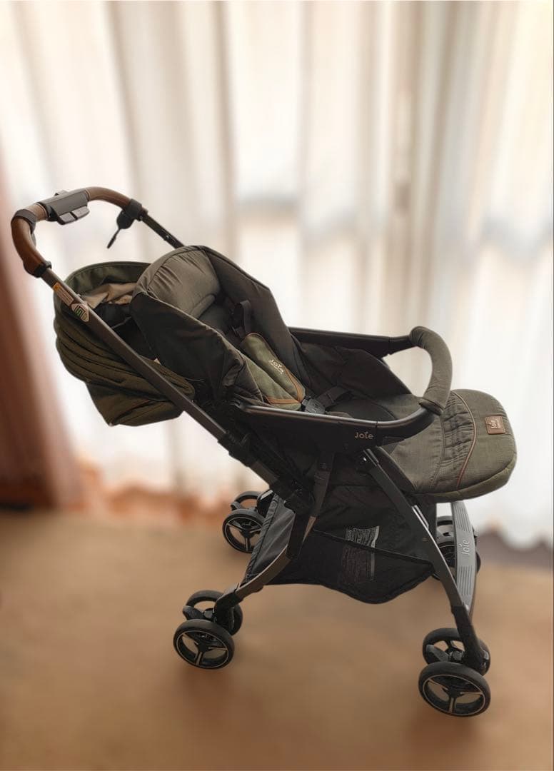 【Joie】スマバギ4WD オリーブグリーン ベビーカー(未使用に近い)