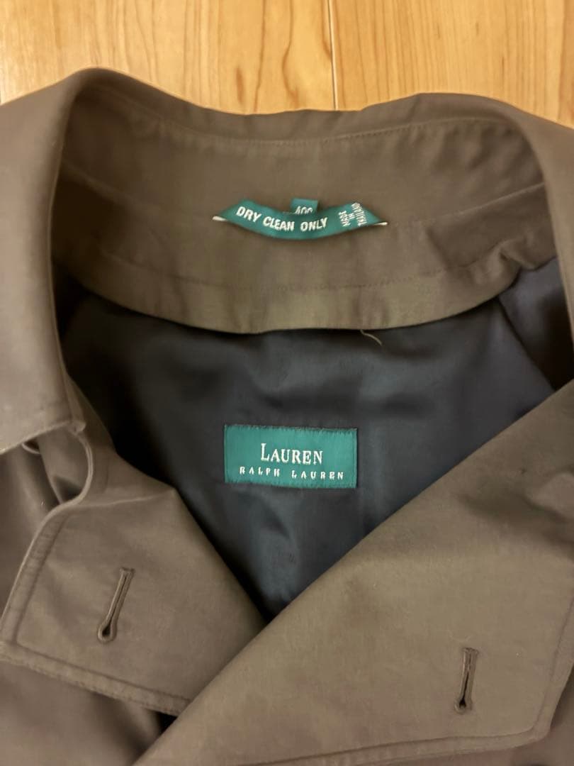 RALPH LAUREN ブラウン トレンチコート　ライナー付き