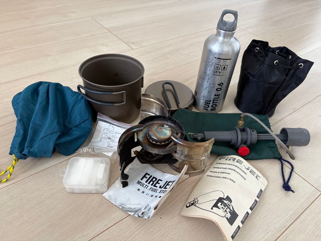 FIRE JET シングルバーナーコンロ動作保証ありメンテナンス済みワンオーナー