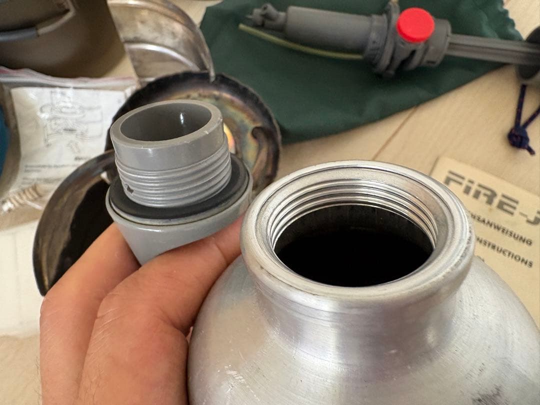 FIRE JET シングルバーナーコンロ動作保証ありメンテナンス済みワンオーナー