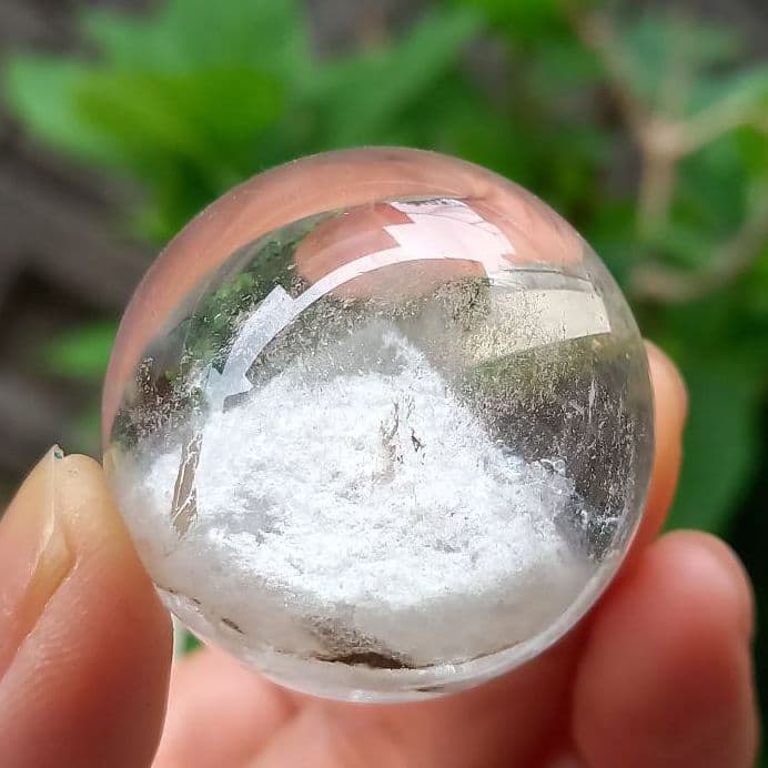 ファントムクォーツ★幻影水晶 丸玉★天然石★B