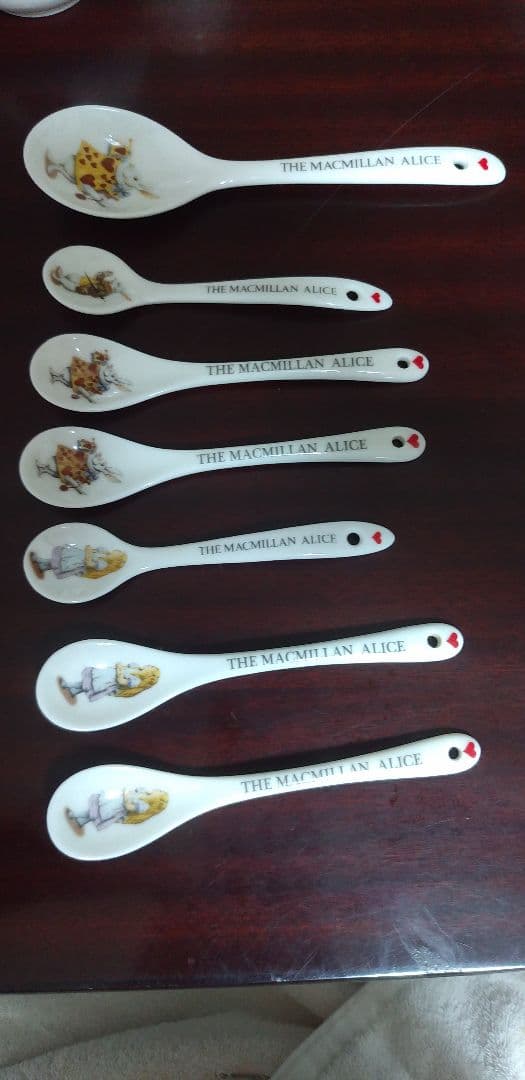 マクミラン　アリス　不思議の国のアリス　ディズニー　スプーン　レンゲ