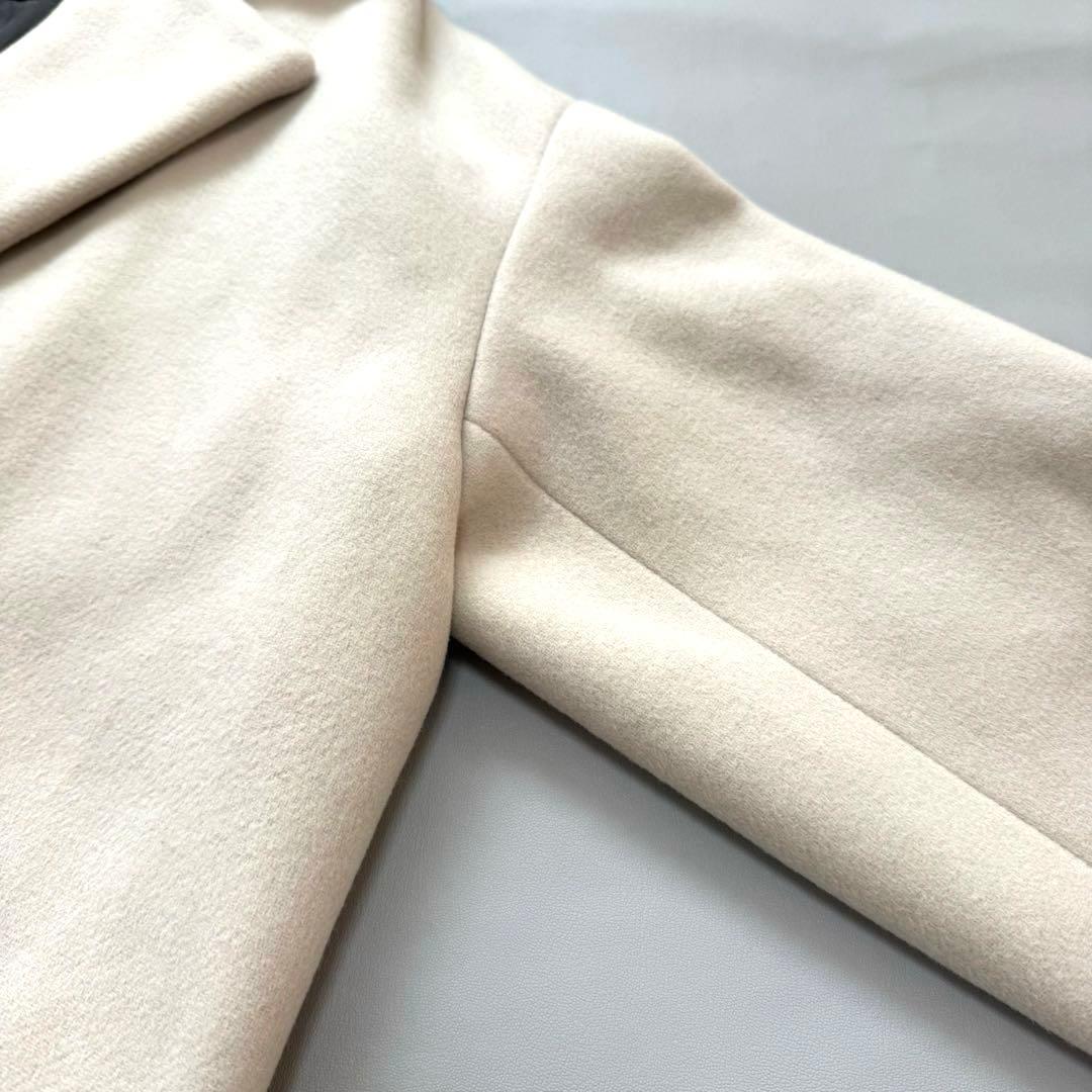 IENA イエナ マンテコ オーバーチェスターコート アイボリー ロング丈