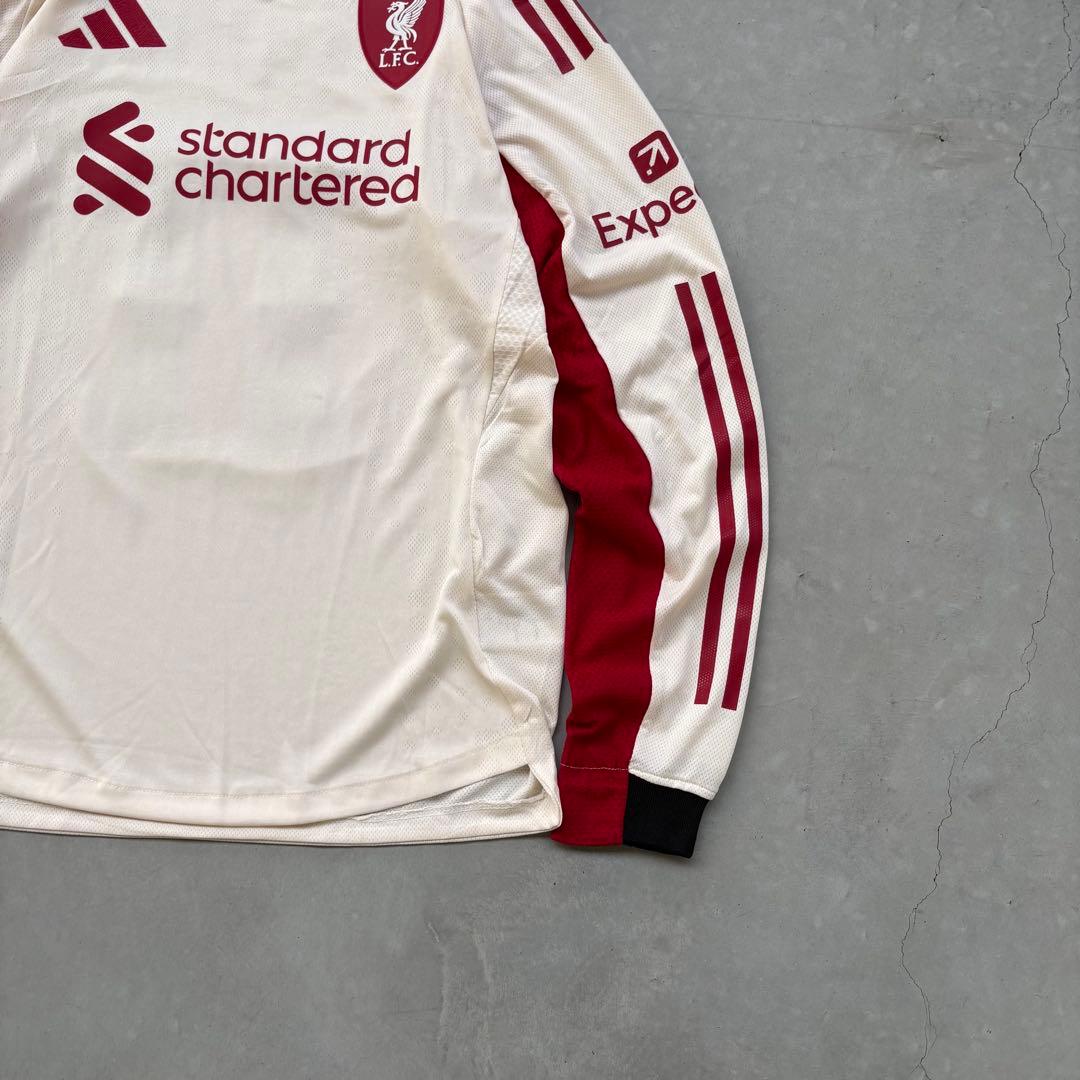 25/26 リヴァプール　モハメドサラー　アディダス　長袖ユニホーム　正規品
