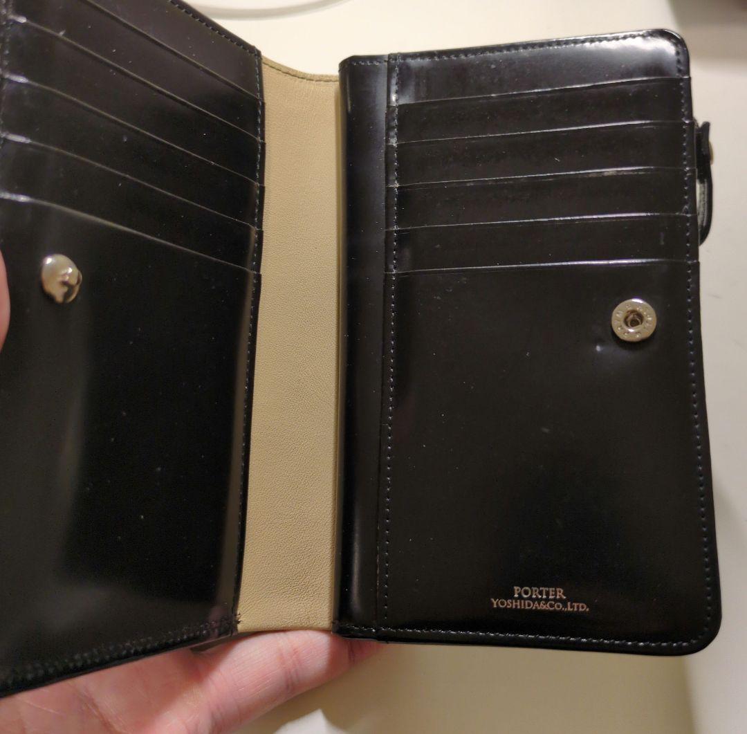 【年末年始値下げ‼️】PORTER　COUNTERポーターカウンター二つ折り財布
