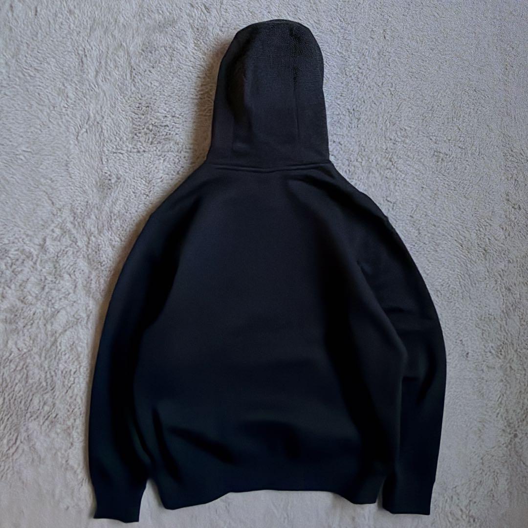 新品 ナイキ ロゴ刺繍 セットアップ 上下セット ブラック オレンジ L