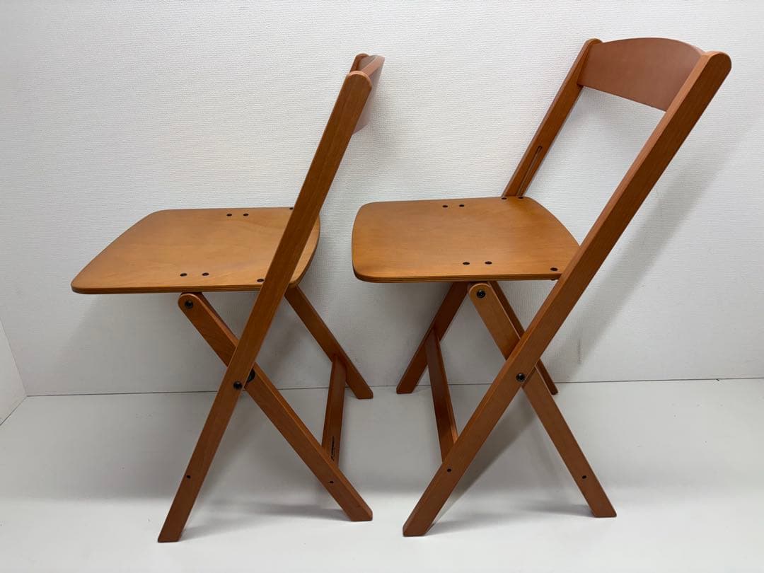 希少 FOPPAPEDRETTI 折り畳み式 チェア 2脚 フォッパぺドレッティ