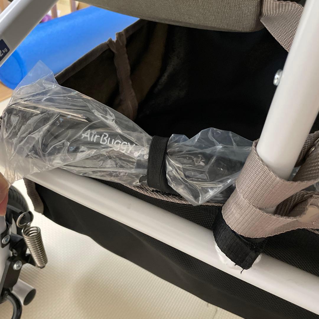 エアバギーココダブル EX フロムバース　専用シートパット　レインカバー付