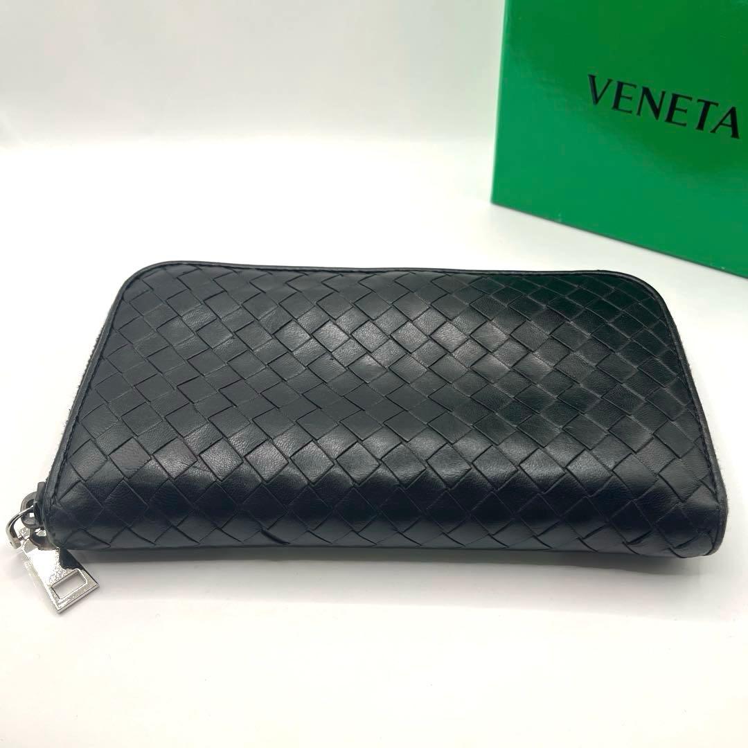 正規品✨ ボッテガヴェネタ イントレ ラウンドファスナー ジップ 121