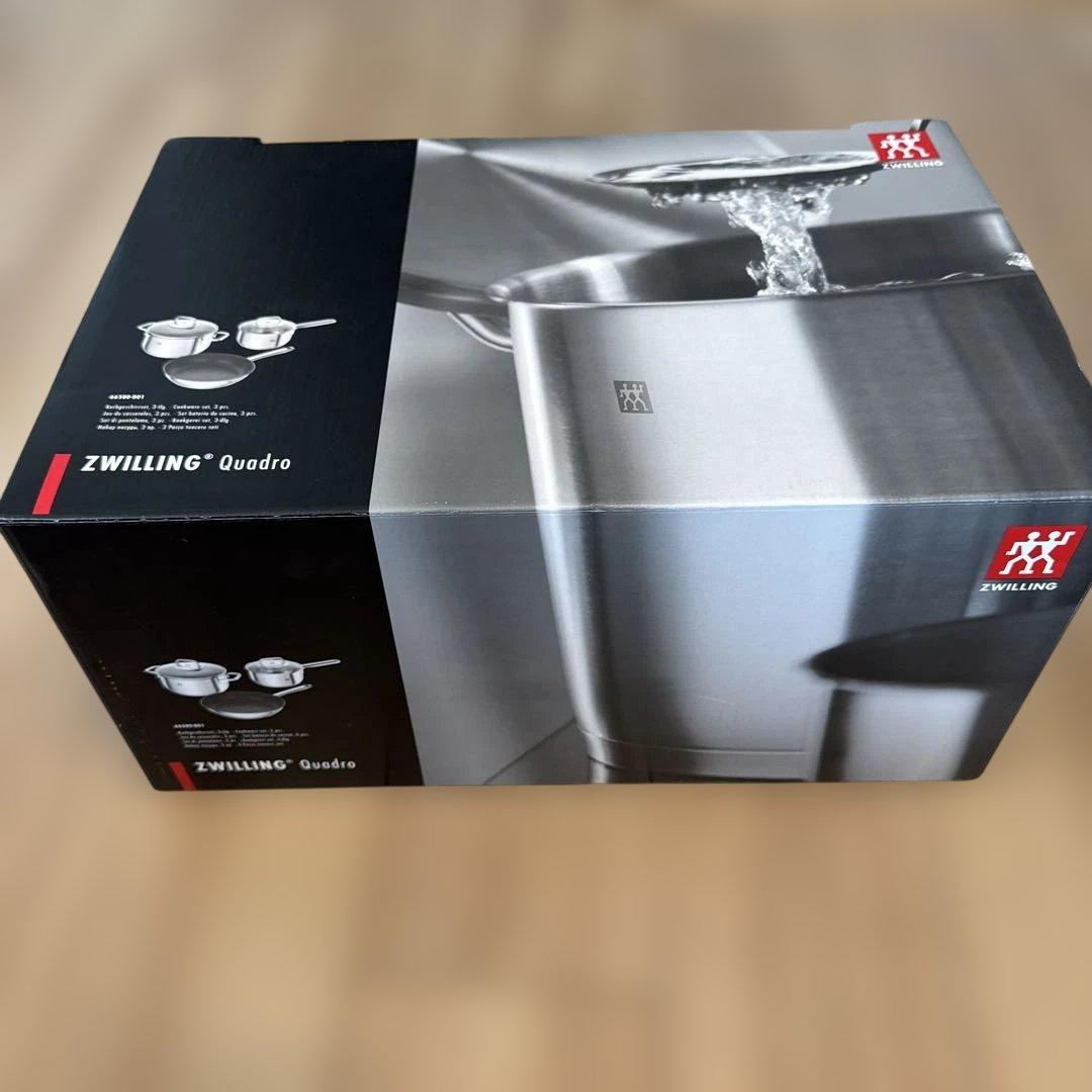 Zwilling Quadro ステンレス調理器具セットC