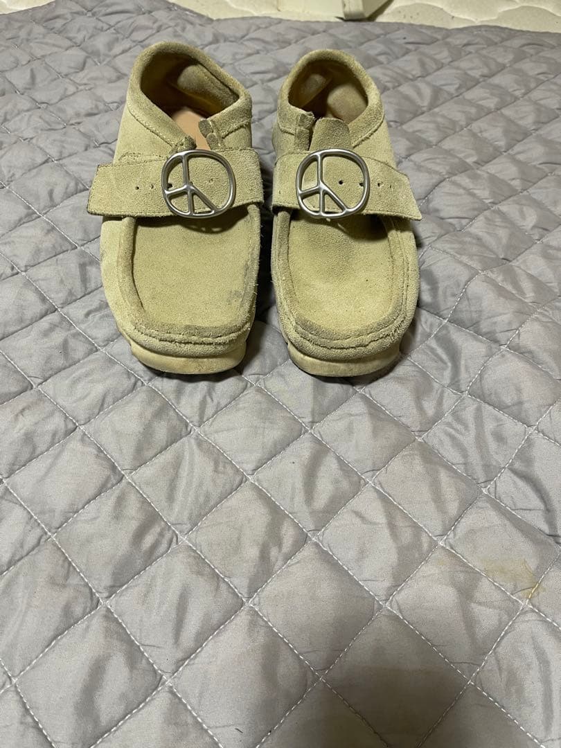 needles × clarks wallabee