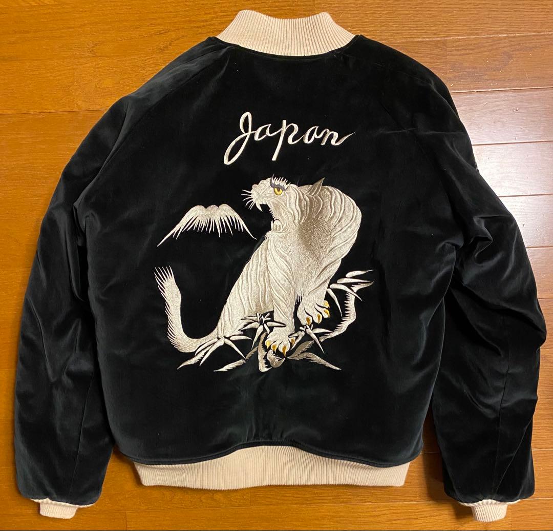 リアルマッコイズ スーベニアジャケッ　TIGER AND EAGLE サイズL
