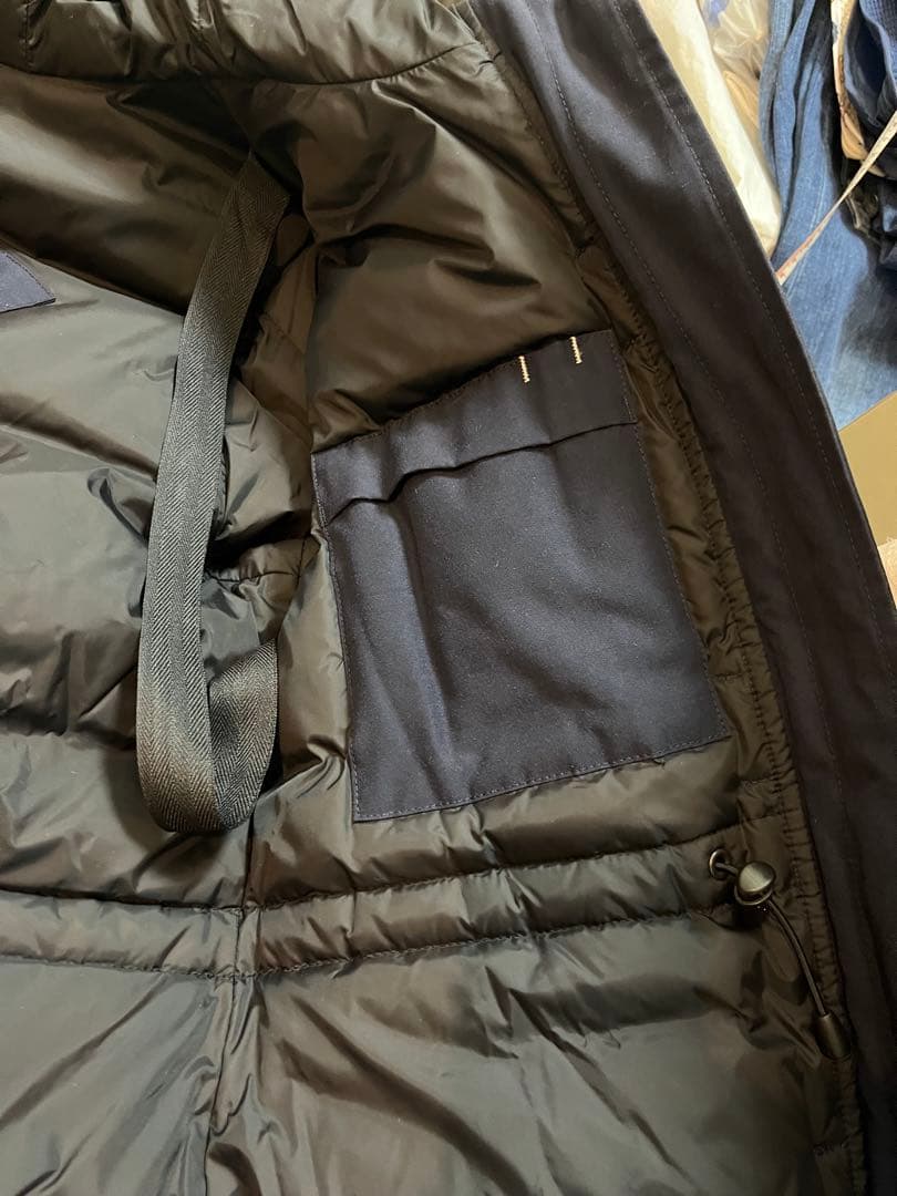 マキティです。 ダウン（ネイビー）Sサイズ