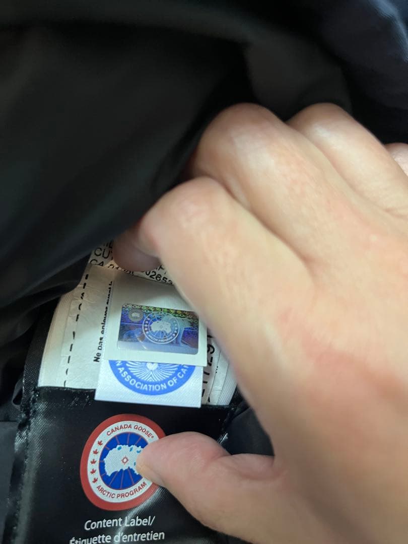 マキティです。 ダウン（ネイビー）Sサイズ