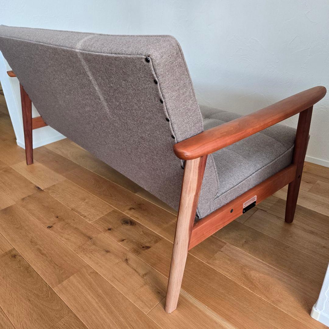 限定モデル カリモク60 Kチェア2シーター フラノベージュ