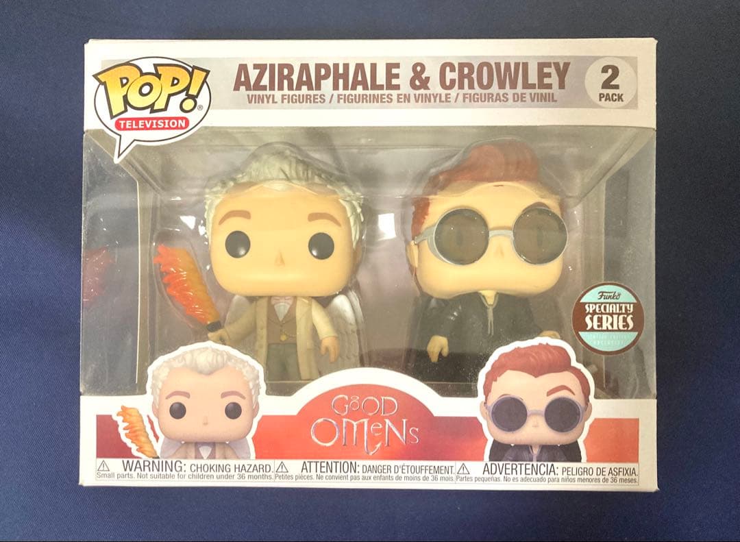 グッド・オーメンズ　ファンコ　アジラフェル&クロウリー　good omens