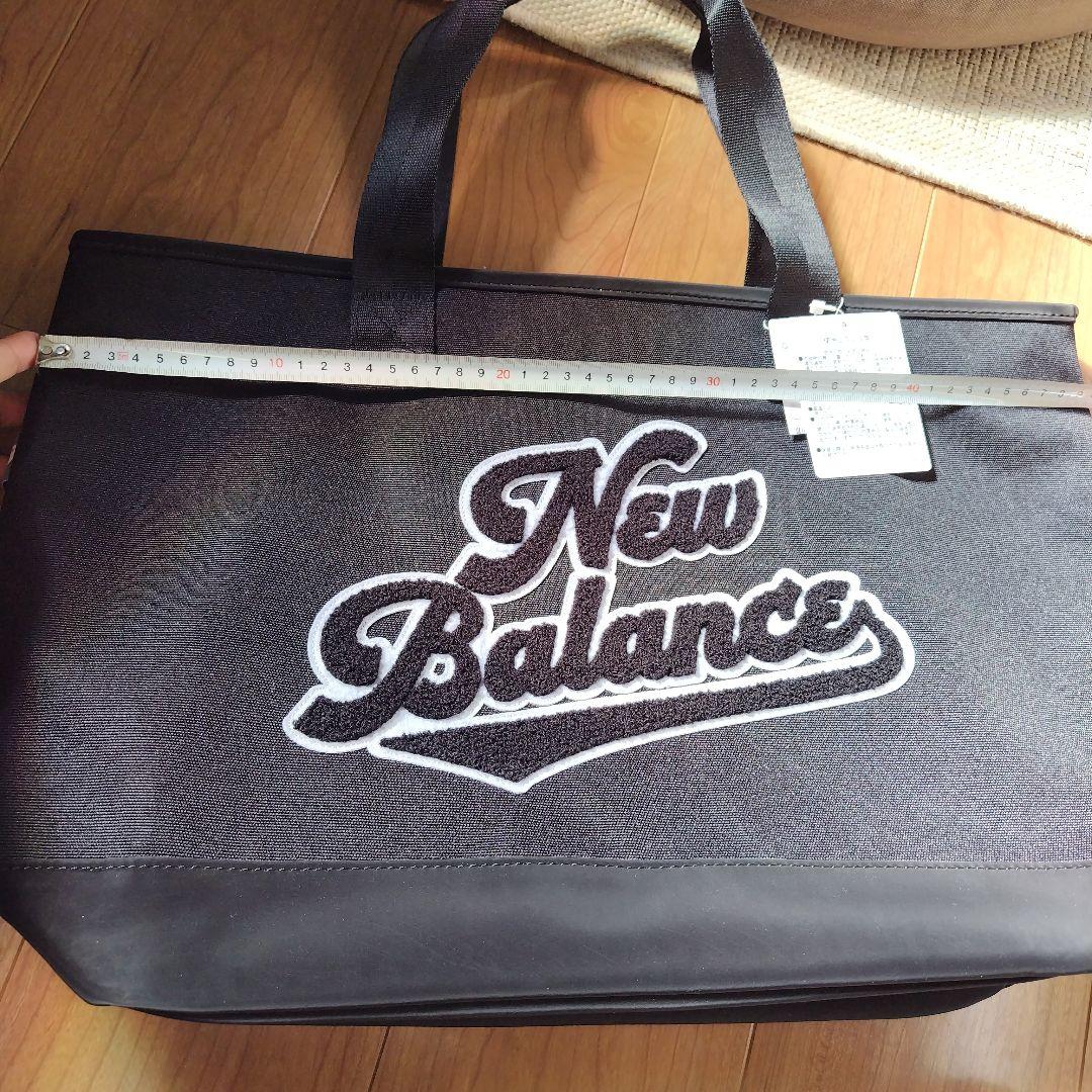新品　New Balance　トートバッグ　ゴルフバック　ハンドバッグ　黒　ロゴ