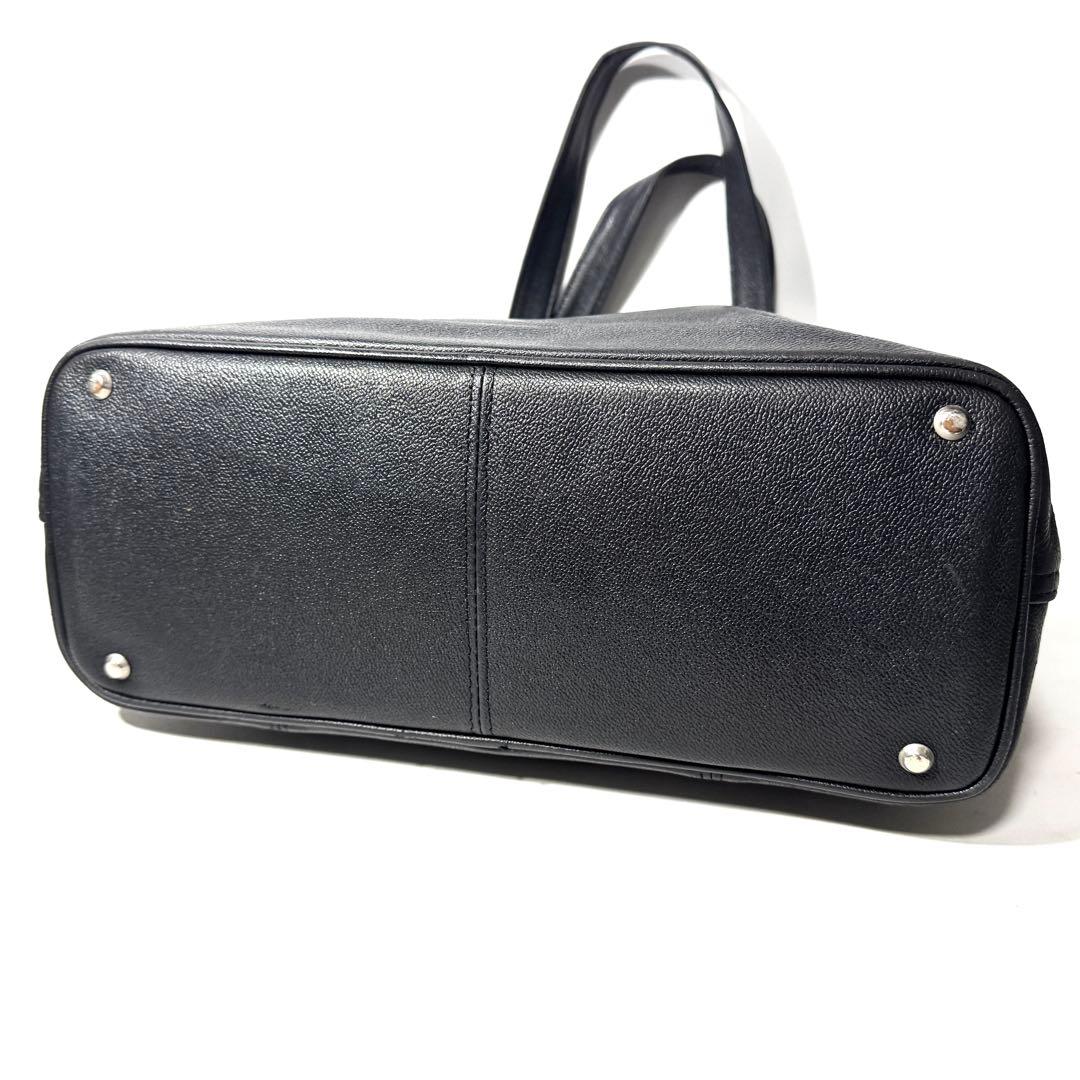 PORTER ポーター LINK レザートートバッグ A4収納可 黒 Sサイズ