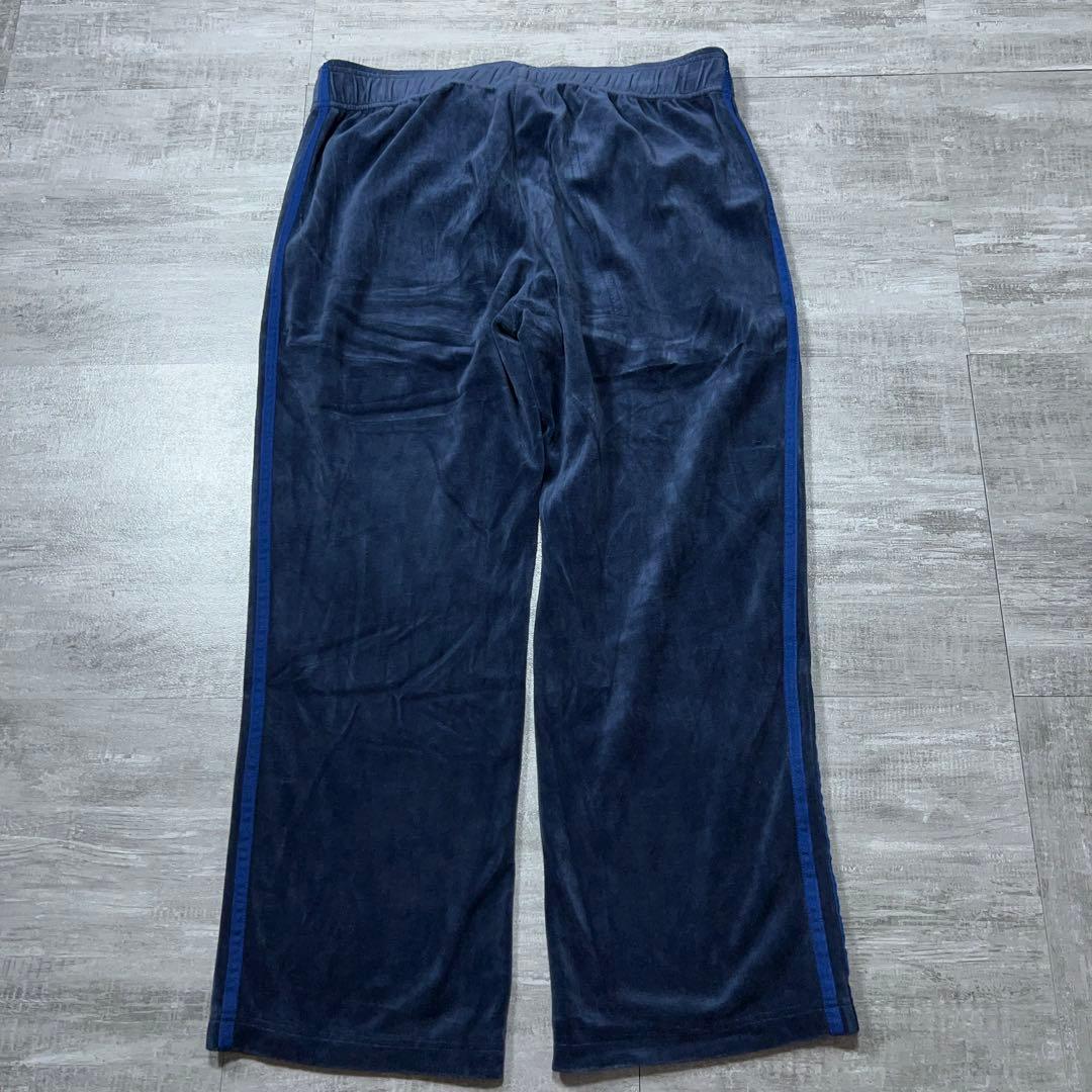 美品 y2k Adidas ベロア ジャージ 上下 トラックジャケット セットL