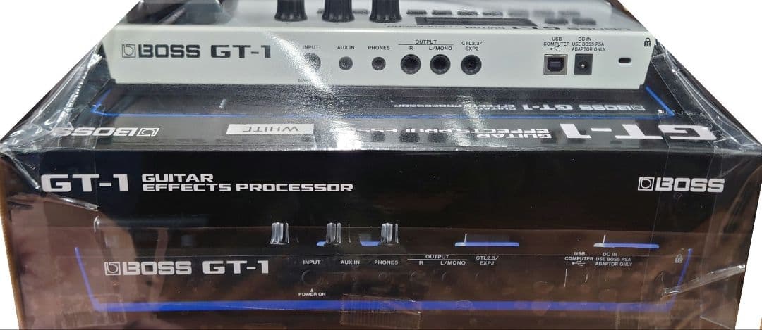 ■■【箱・取説付】BOSS GT-1 ギターエフェクトプロセッサー『ホワイト』
