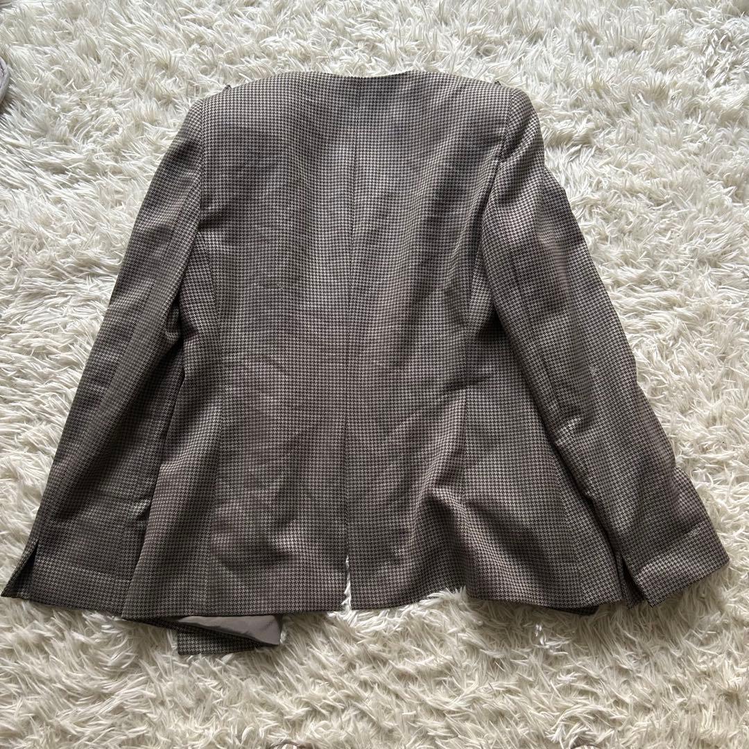 美品✨ジョルジオアルマーニ 42 LL ウールシルク ダブル セットアップ