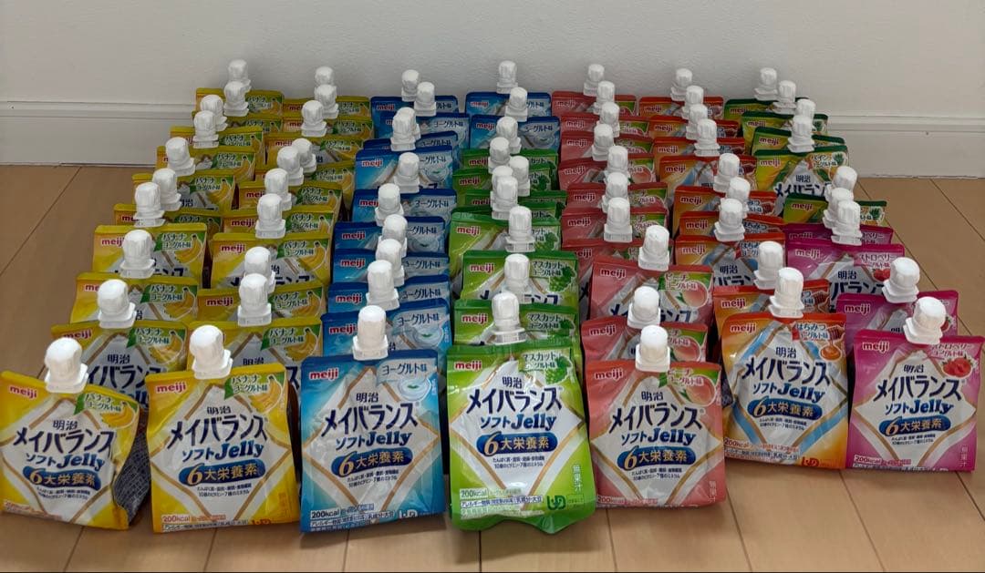 【お値下げしました！！】明治 メイバランス ソフトゼリー 6大栄養素　68個