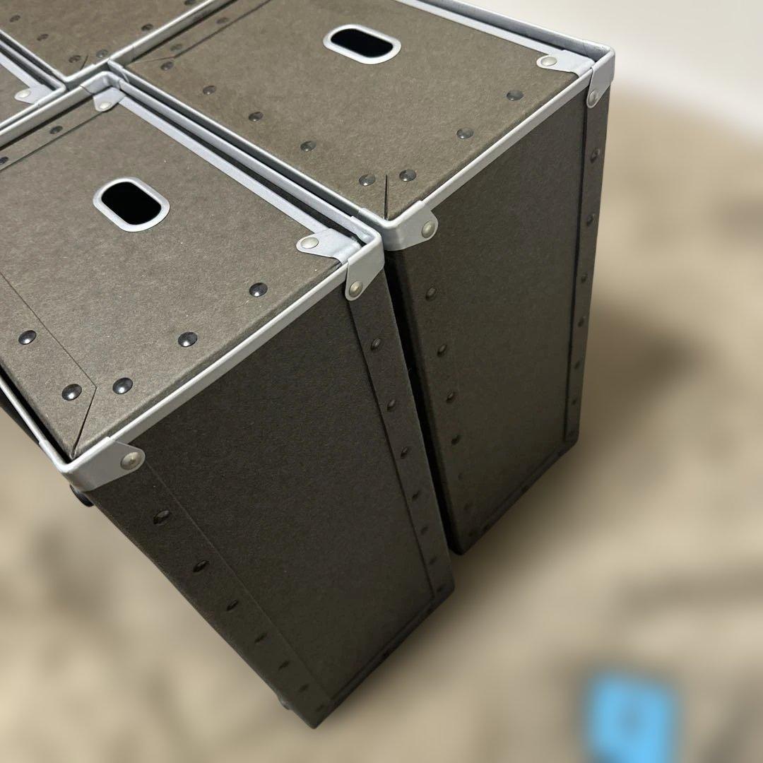 ルク 無印良品　硬質パルプボックス　廃盤　レア 4個セット　送料込み