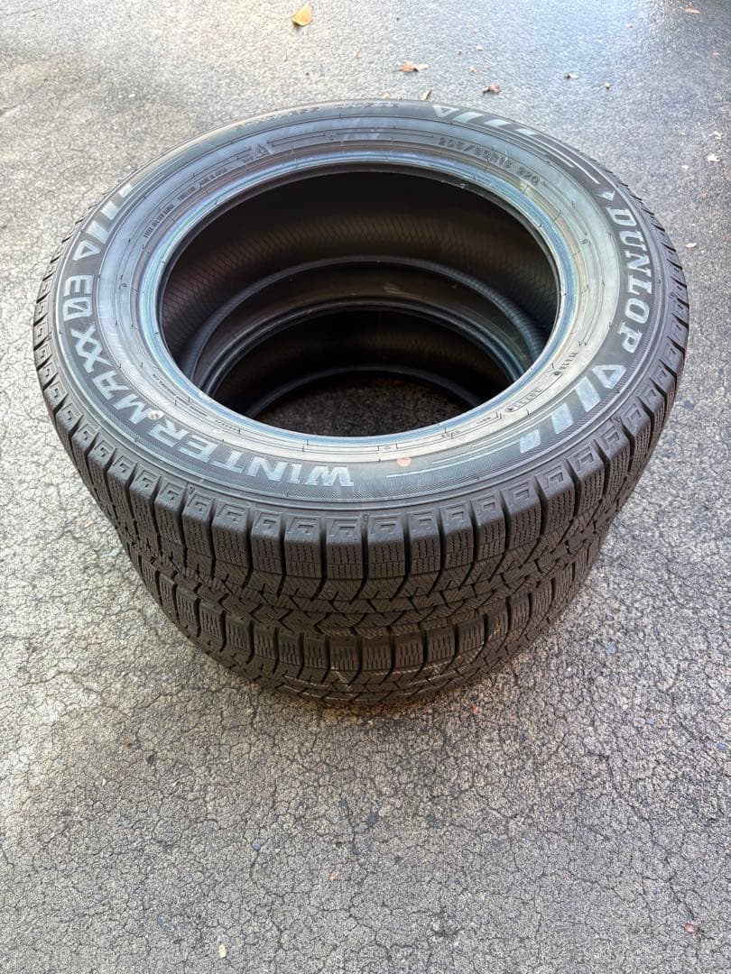 205/60R16 ダンロップウインターマックス03 2022年製中古2本送料込