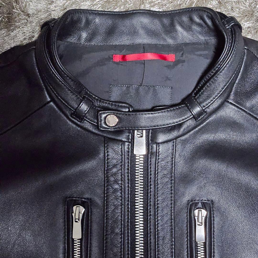 【2024年モデル】 LOVELESS シングルレザーライダース M ブラック