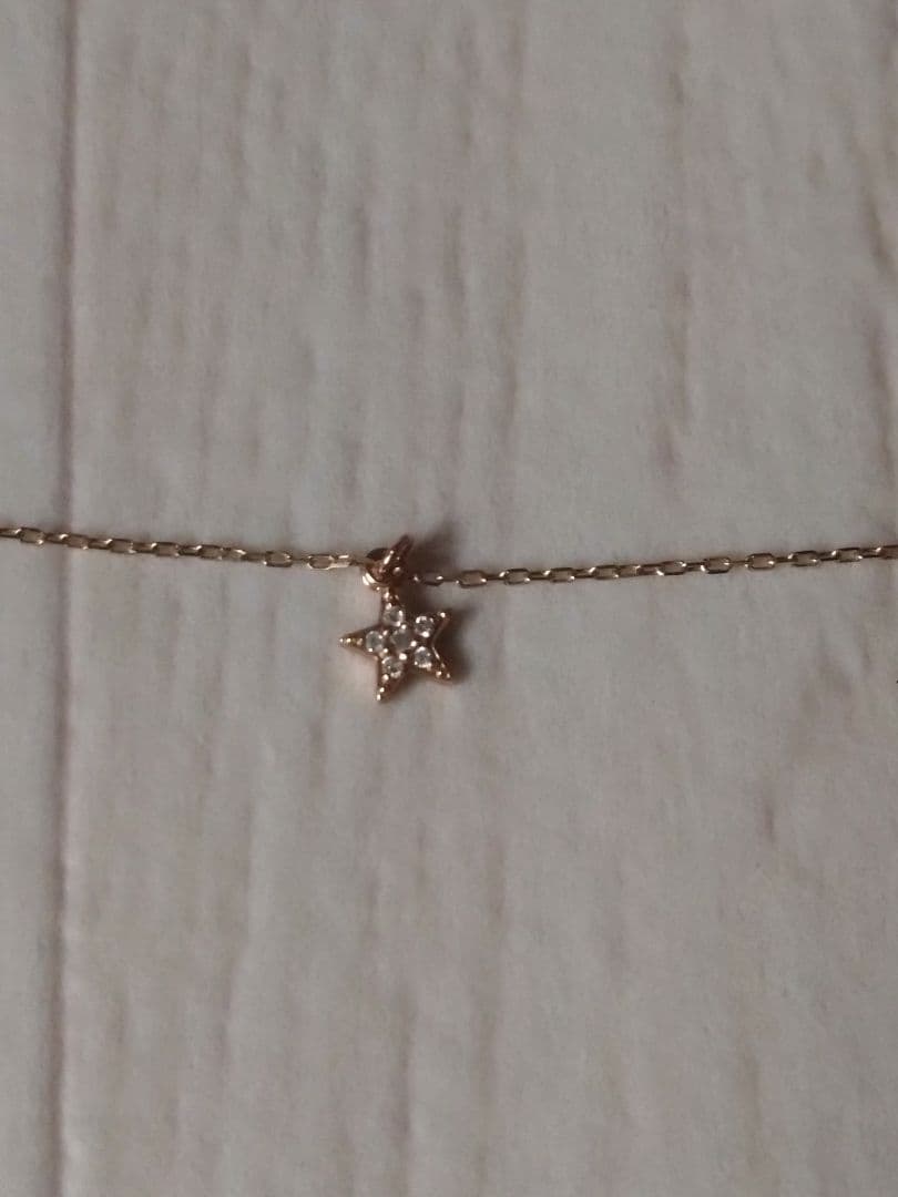 C*J様 テイクアップ Ｋ10 ゴールド 星型チャーム ブレスレット