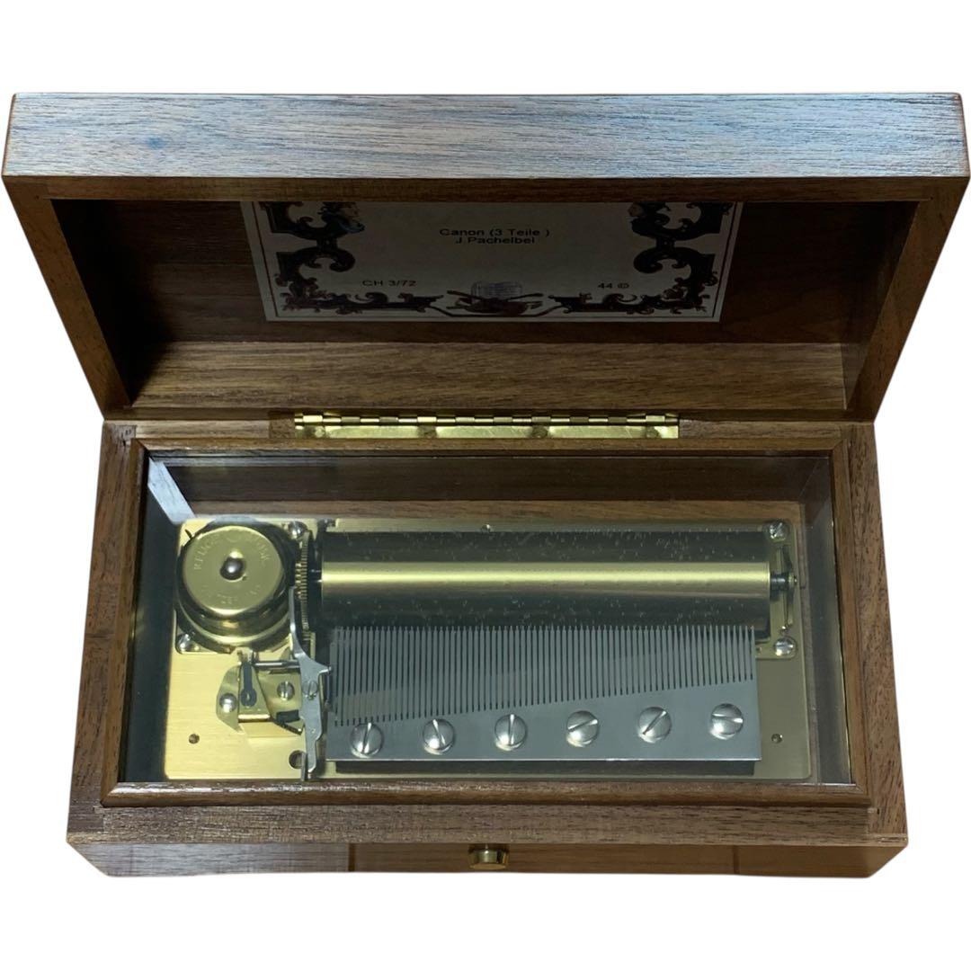 極美品REUGE MUSIC リュージュ オルゴール 72弁　カノン