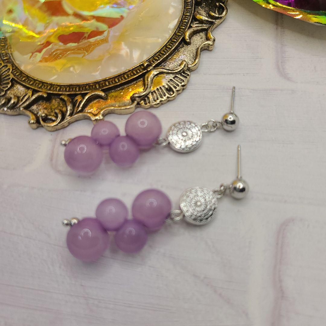 ハンドメイドピアス1740