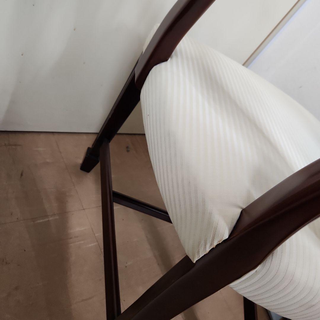 ダークブラウン アンティークチェア