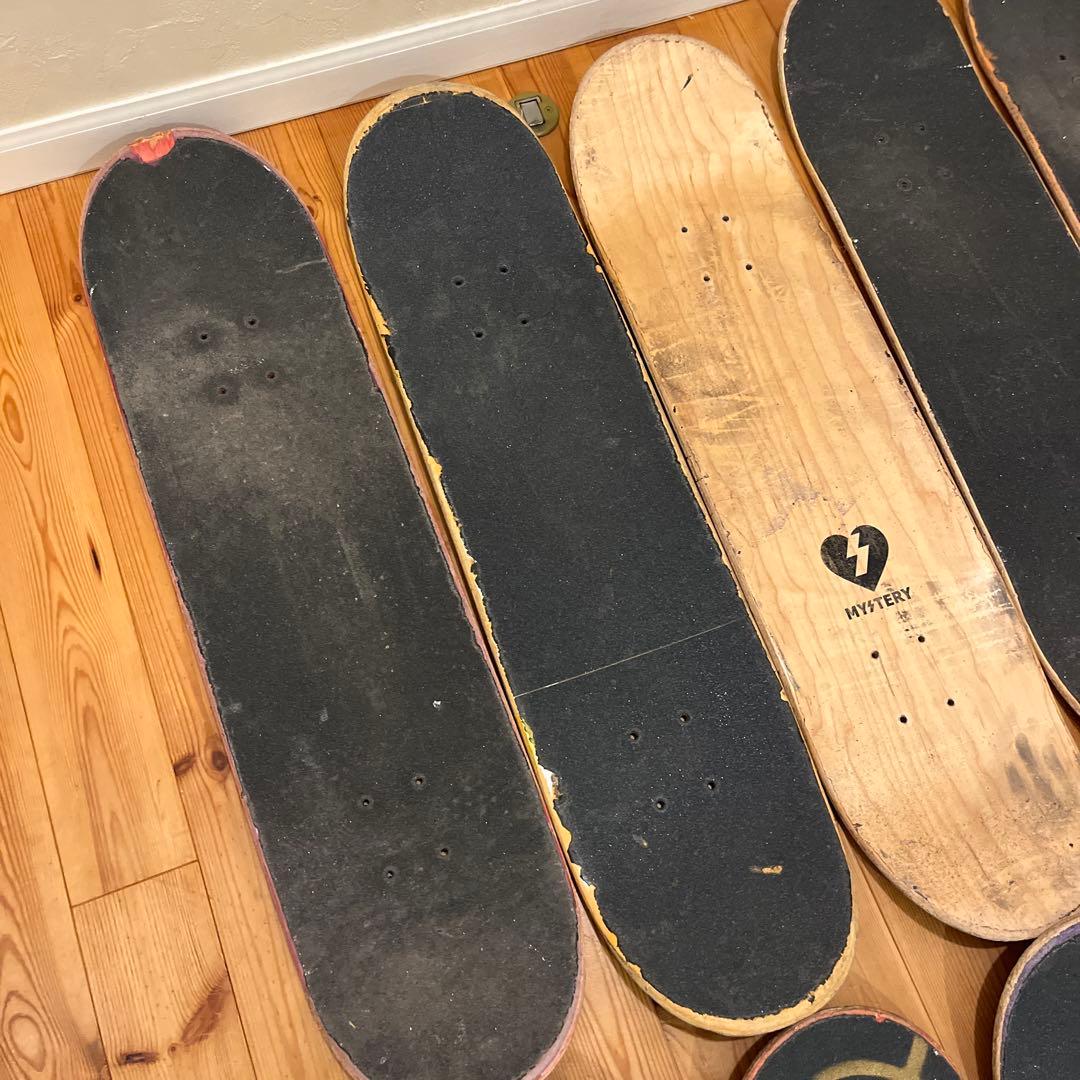 スケートボード 廃デッキ１０枚