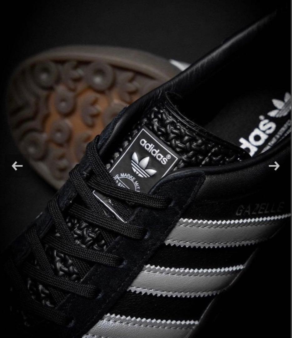 adidas EDIFICE/IENA GAZELLE INDOOR US9 黒