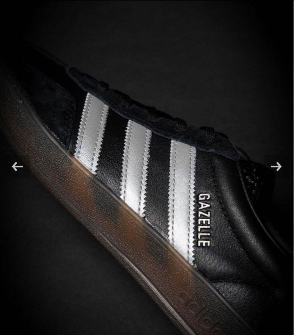 adidas EDIFICE/IENA GAZELLE INDOOR US9 黒