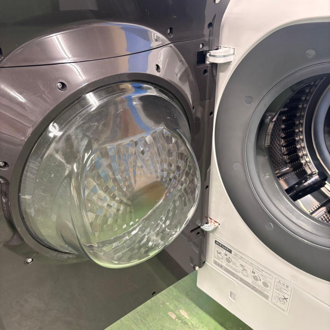 581 SHARPドラム式洗濯機　乾燥付　静音機能　11/6㌔　小型　一人暮らし