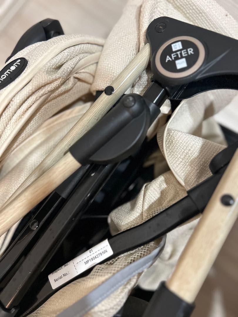 【美品】nanan MINIAFTER ベビーカー ベージュ AB型