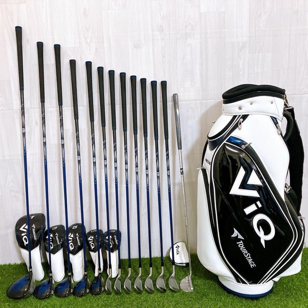 美品 ツアーステージ VIQ2 メンズゴルフセット 初心者 2023モデル 現行