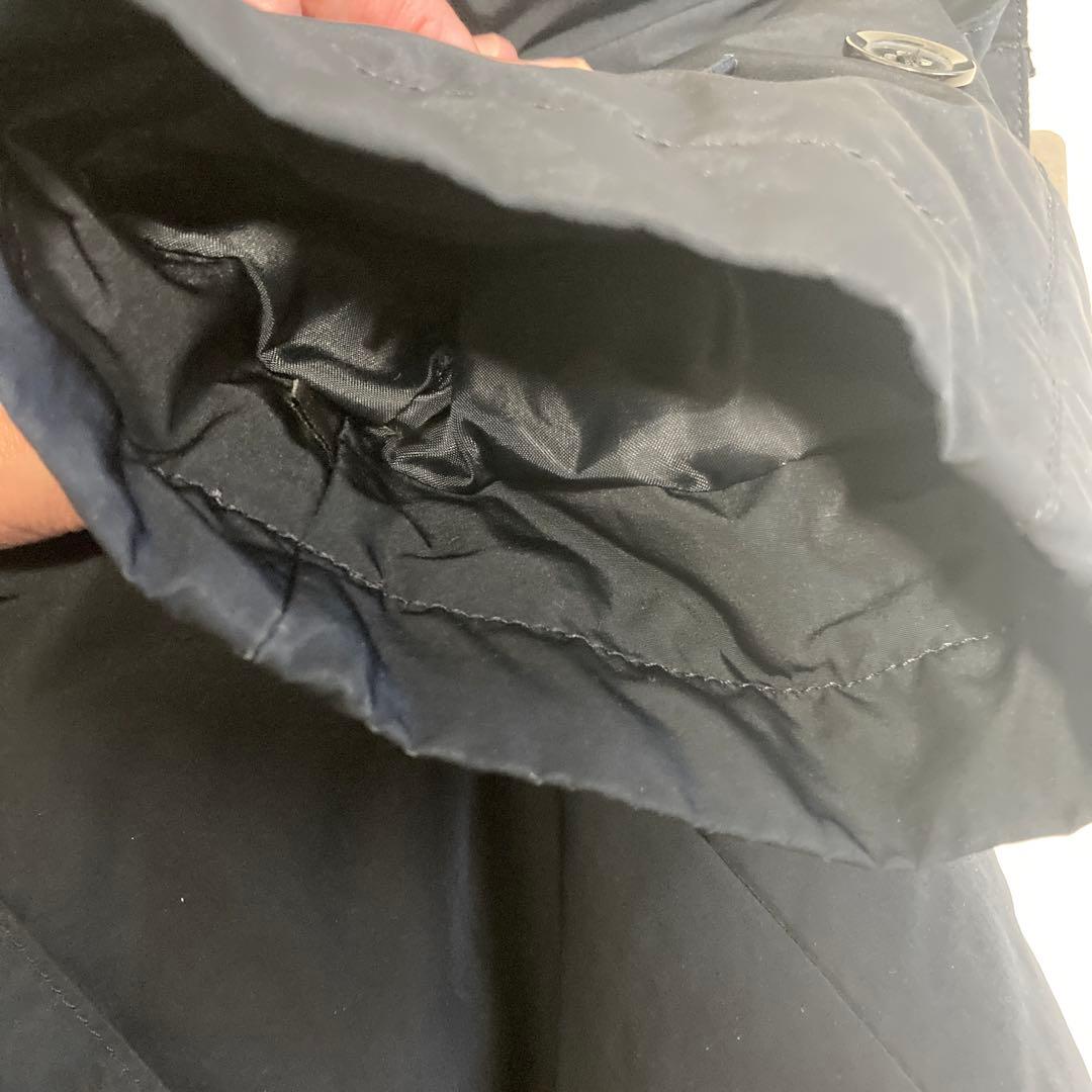 BARNEYS バーニーズ コート ネイビー ダウン XL