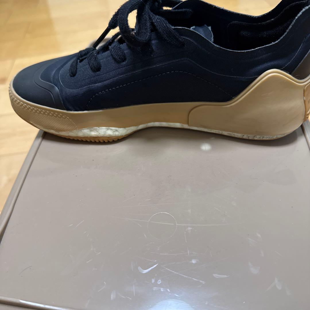 adidas アディダス　ステラマッカートニーコラボ シューズサイズ24cm 黒