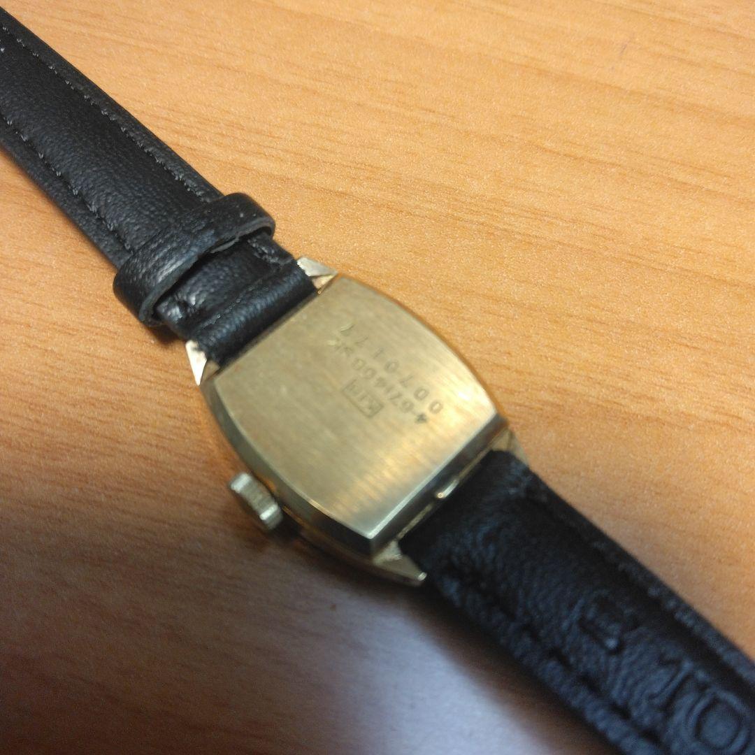 CITIZEN 　K18 レディース手巻き時計