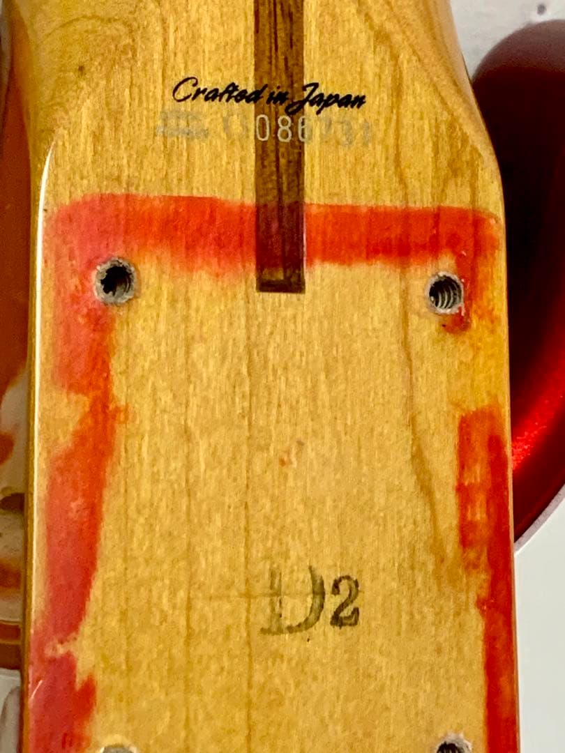 Fender Japanストラトキャスター Candy Apple Red