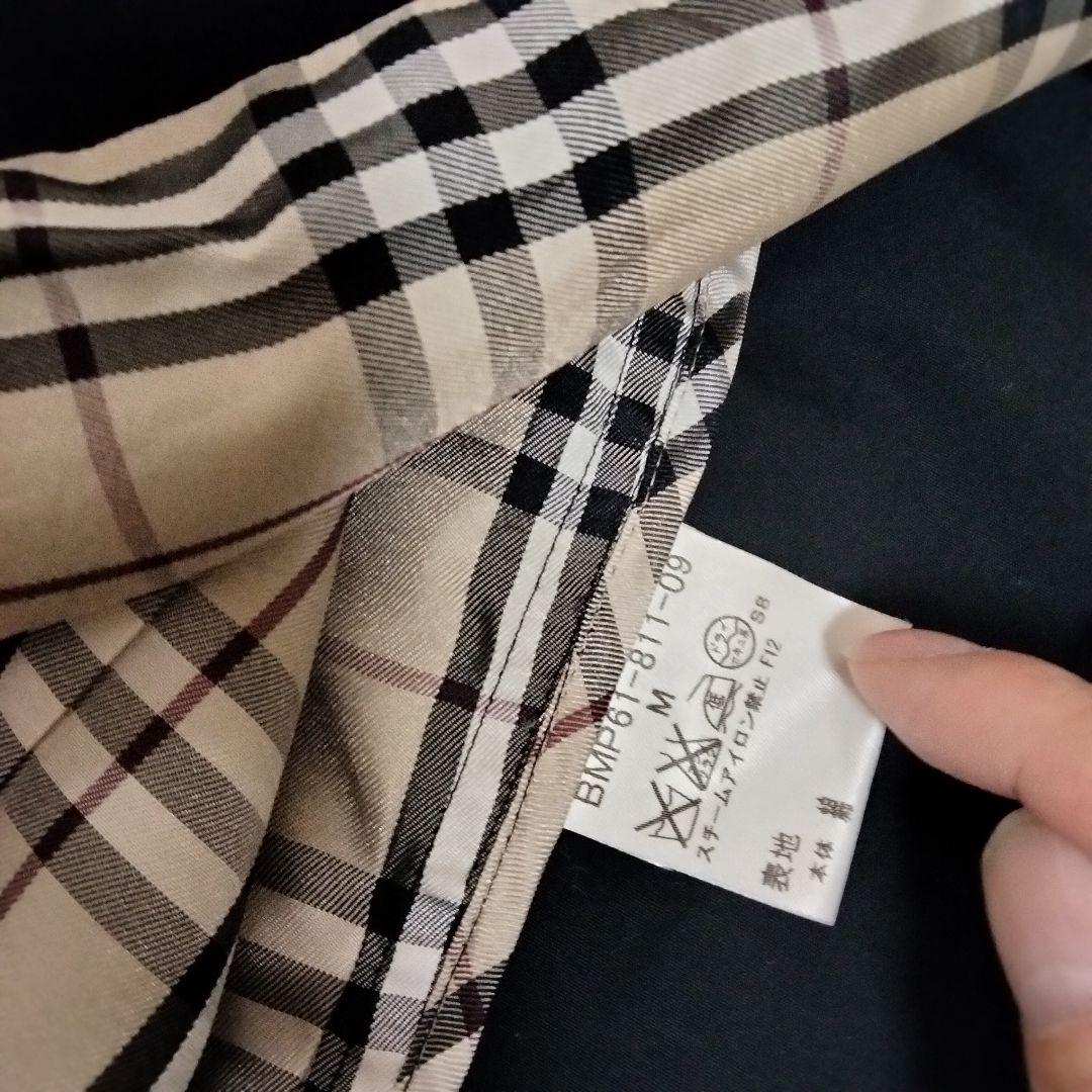 極美品　BURBERRY　BLACKLABEL　コート　チェック柄　L