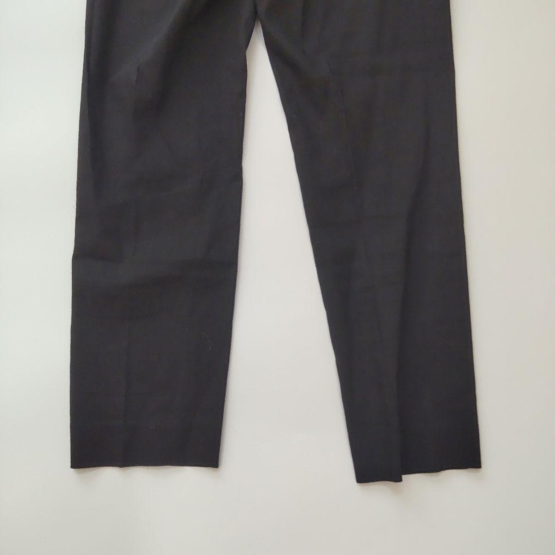 美品 セオリーリュクス ノーカラージャケット パンツスーツ セットアップ 黒