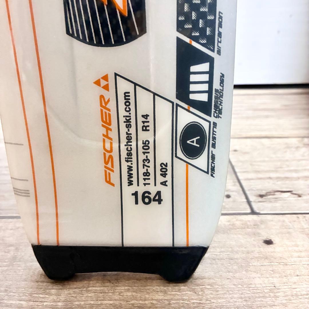 【良品】FISCHER AMC 873 スキー板 164cm バインディング