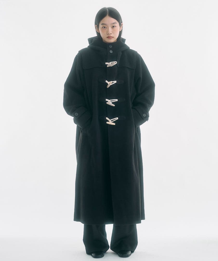 FEKETE ロングダッフルコート Mサイズ
